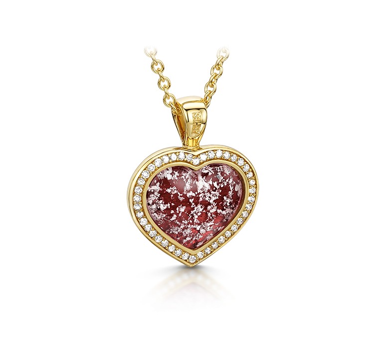 Halo Heart Pendant