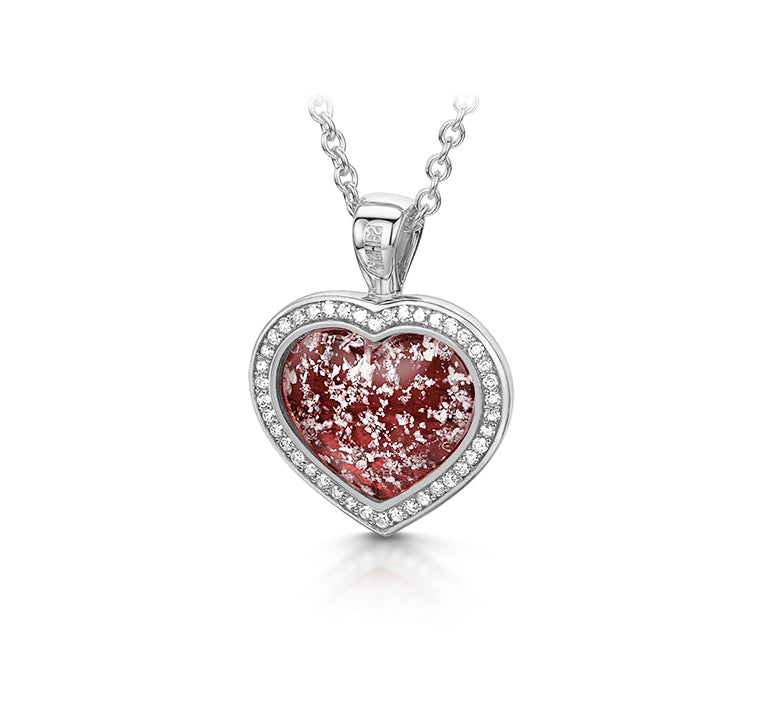 Halo Heart Pendant