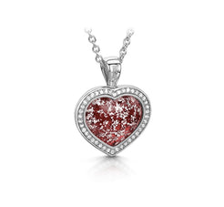 Halo Heart Pendant