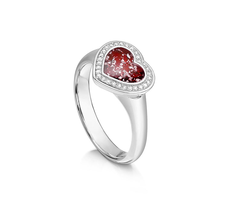 Halo Heart Ring