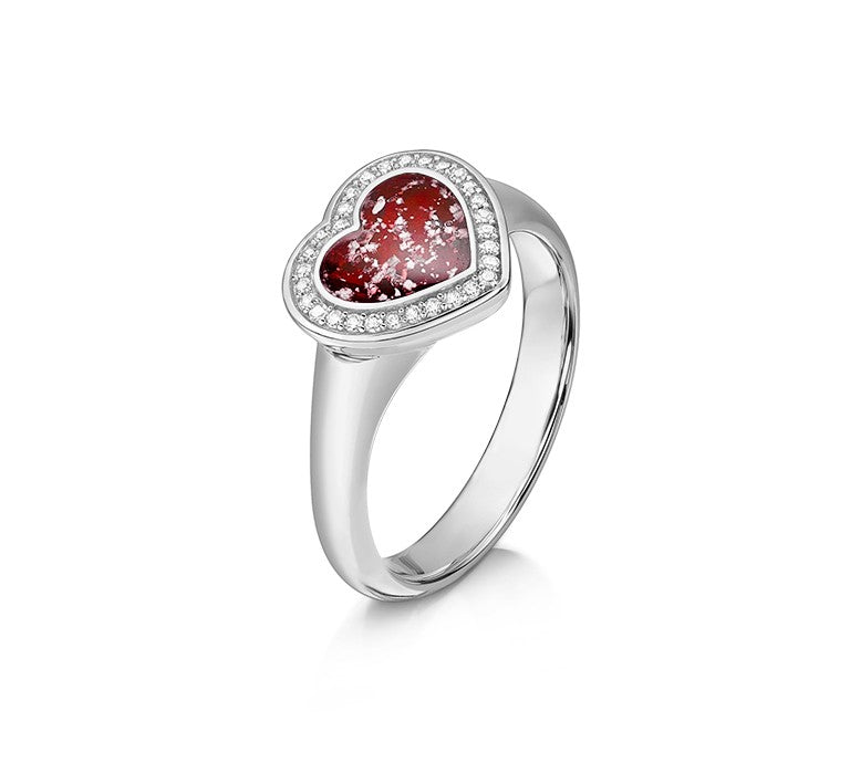 Halo Heart Ring