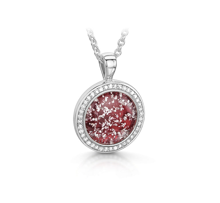 Halo Round Pendant