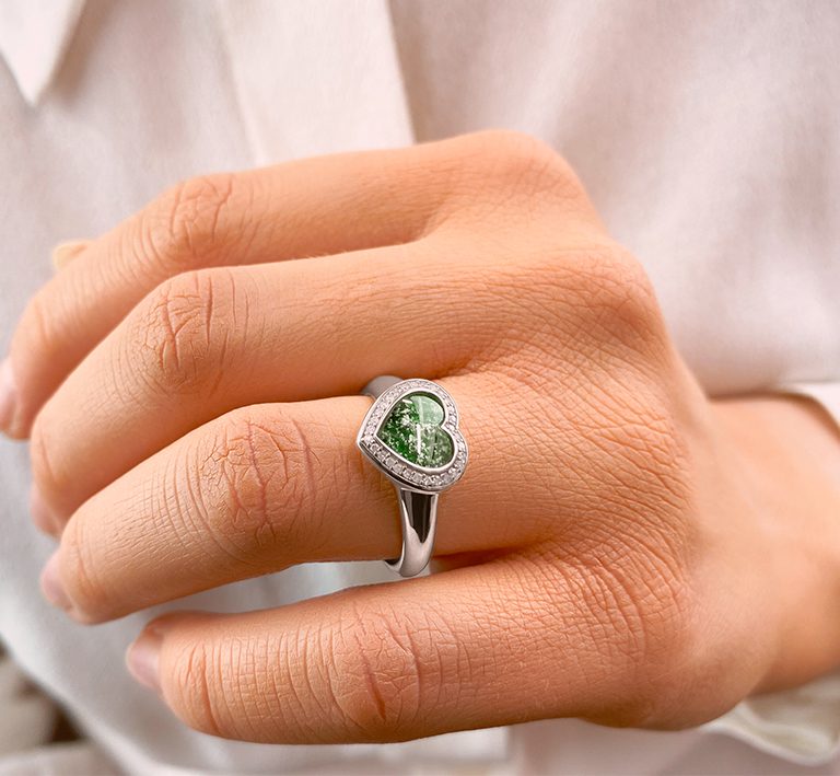 Halo HR Silver Green